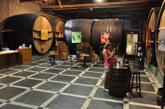 Visita à vinícola La Rural, em Mendoza, na Argentina